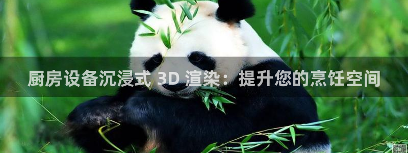 尊龙旗舰app：厨房设备沉浸式 3D 渲染：提升您的烹饪空间