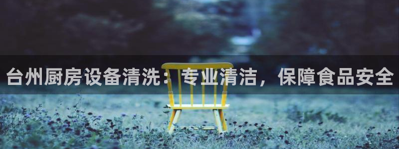 尊龙这个平台怎么样：台州厨房设备清洗：专业清洁，保障食品安全