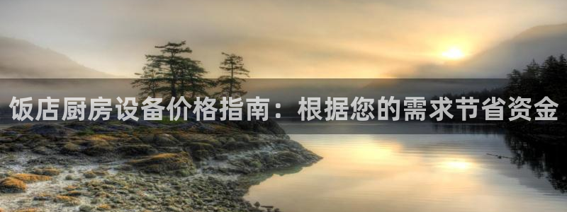 凯时国际最新：饭店厨房设