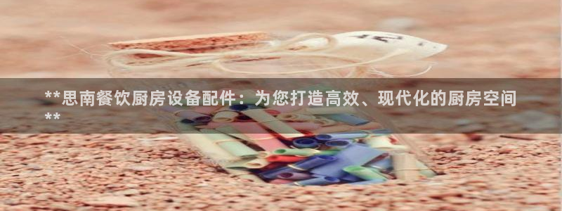 尊龙凯时福米推荐人：**思南餐饮厨房设备配件：为您打造高效、