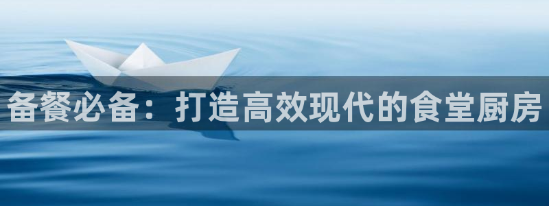 尊龙ktv怎么样：备餐必备：打造高效现代的食堂厨房