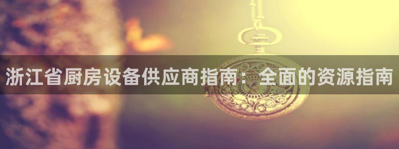 尊龙500价格：浙江省厨房设备供应商指南：全面的资源指南